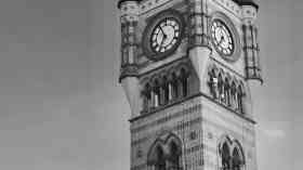 Clock tower in Darlington