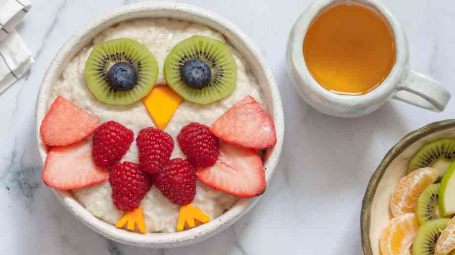 Children's breakfast porridge