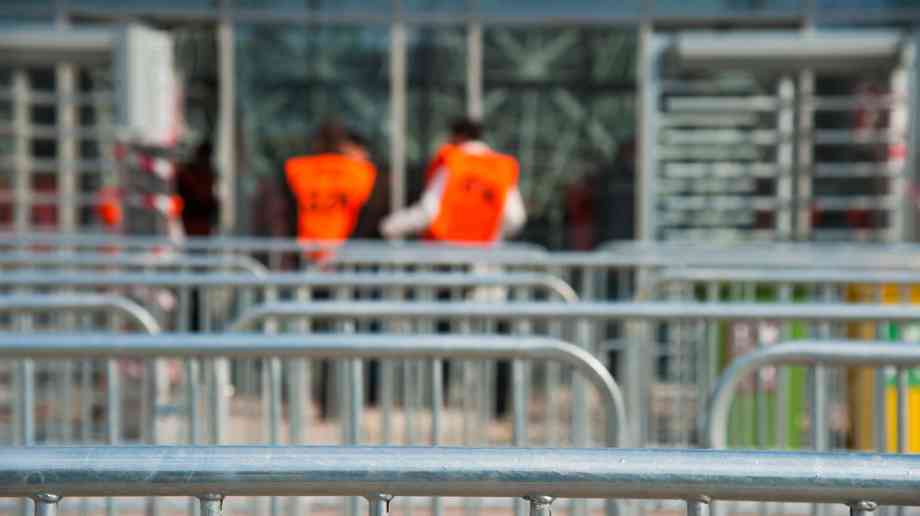 Security outside event