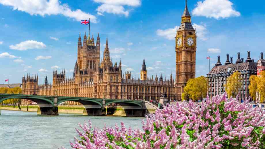 Houses of Parliament and Big Ben.