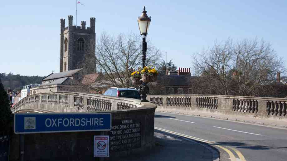 Oxfordshire sign Oxfordshire sign