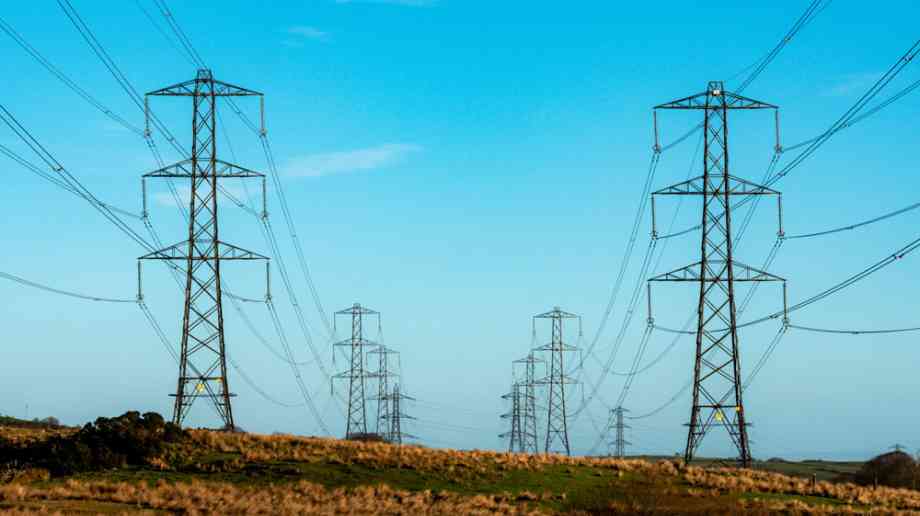 Electricity pylons Electricity pylons