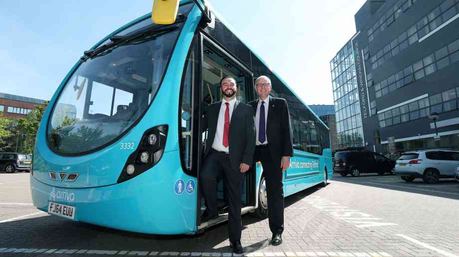 Telford & Wrekin pioneers off-grid bus station