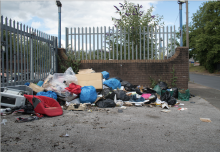 Waste dump