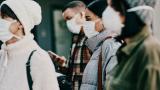 People wearing facemasks.