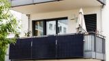 Balcony solar panel
