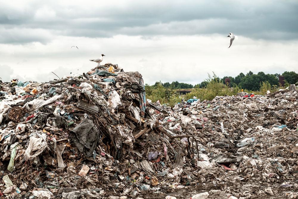 Rubbish dump